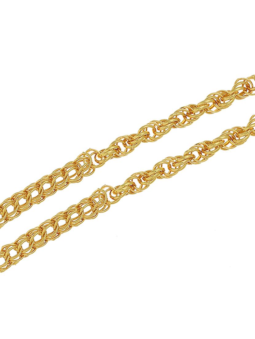 gold metal alloy body jewellery - 16723930 - Zoom Image - 3