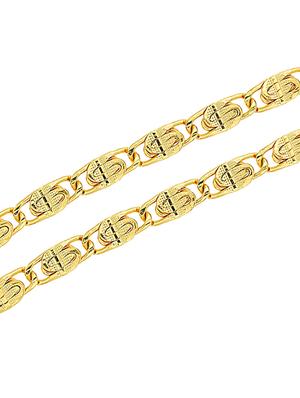 gold metal alloy body jewellery - 16723935 - Standard Image - 3