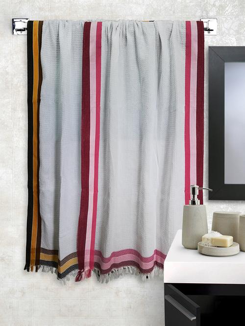 cotton premium bath towel (set of 2) - 16723992 - Very Small Image - 1