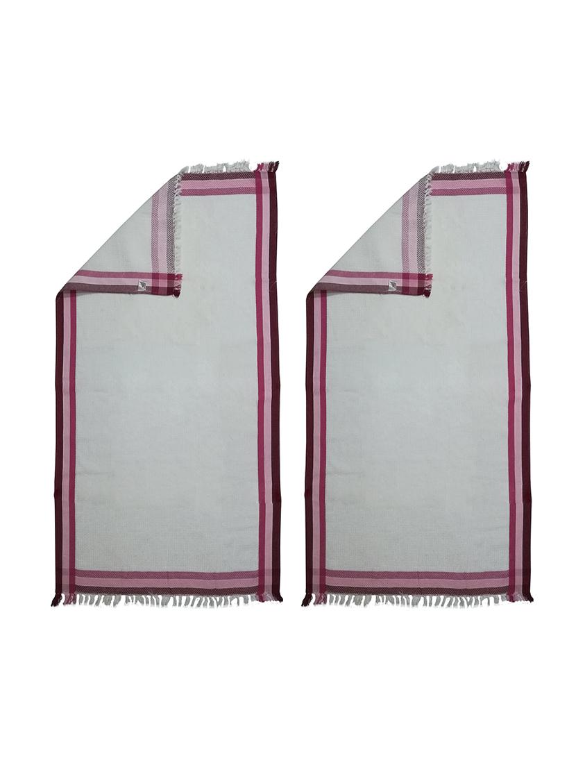 cotton premium bath towel (set of 2) - 16723998 - Zoom Image - 2