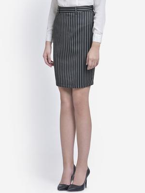 high rise striped pencil skirt - 16724775 - Standard Image - 2