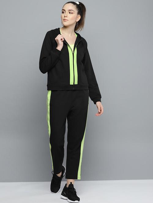 hooded neck sweatshirt with trackpant set - 16724784 - Standard Image - 1