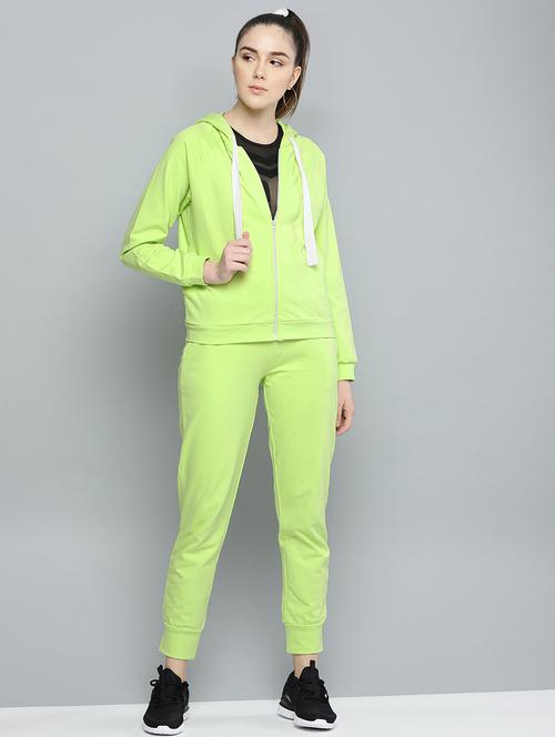 hooded neck sweatshirt with trackpant set - 16724785 - Standard Image - 1