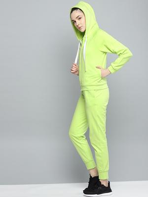 hooded neck sweatshirt with trackpant set - 16724785 - Standard Image - 2