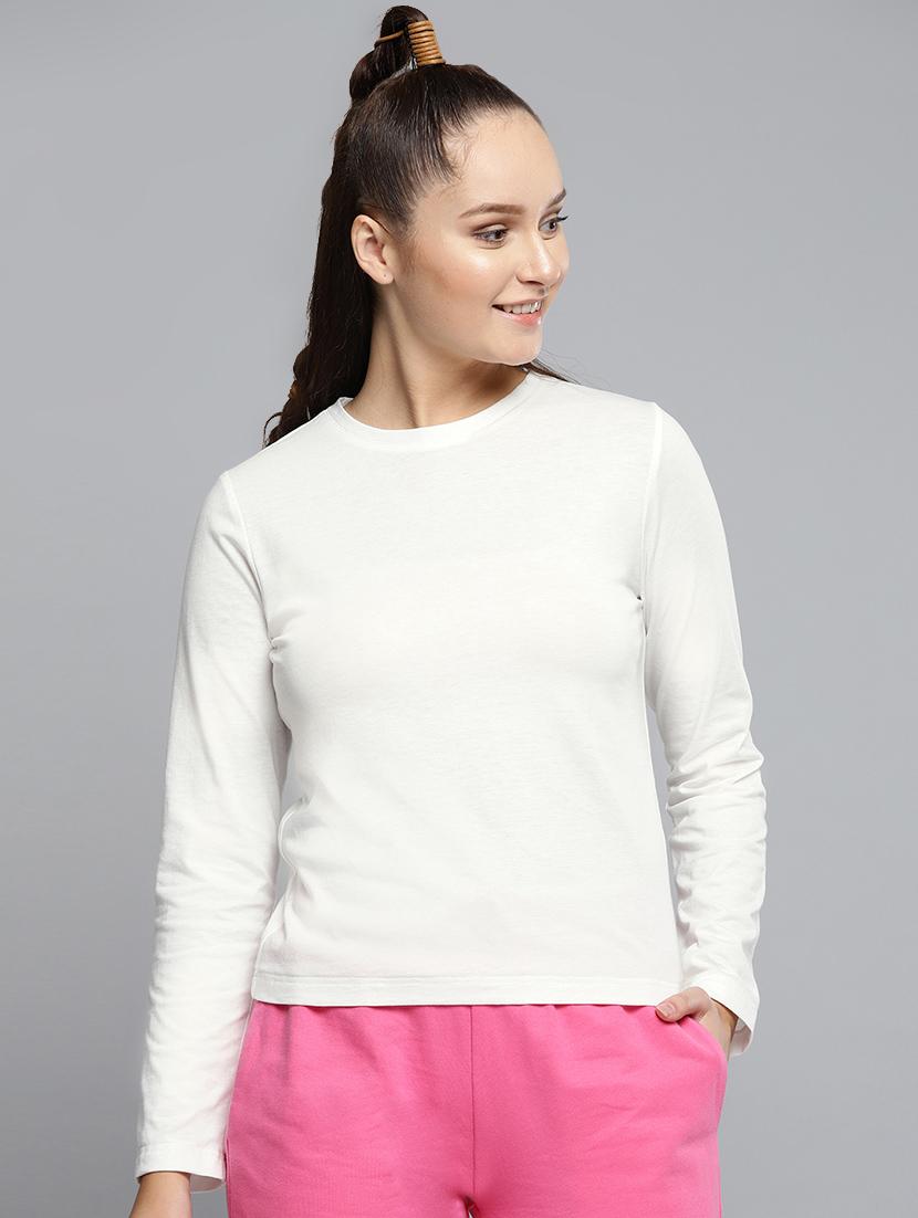crew neck long sleeved tee - 16724843 - Zoom Image - 1