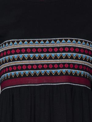 solid flared kurta - 16724844 - Standard Image - 4