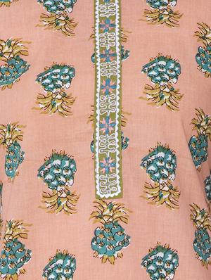 floral straight kurta - 16724867 - Standard Image - 4