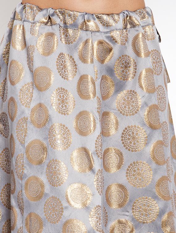 self design long skirt - 16724884 - Zoom Image - 5
