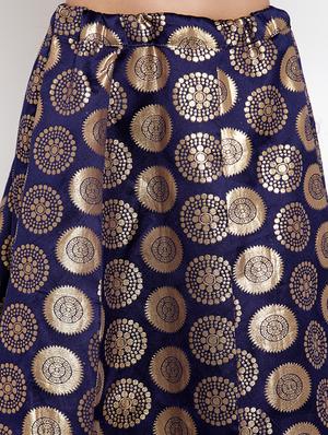 self design long skirt - 16724886 - Standard Image - 5
