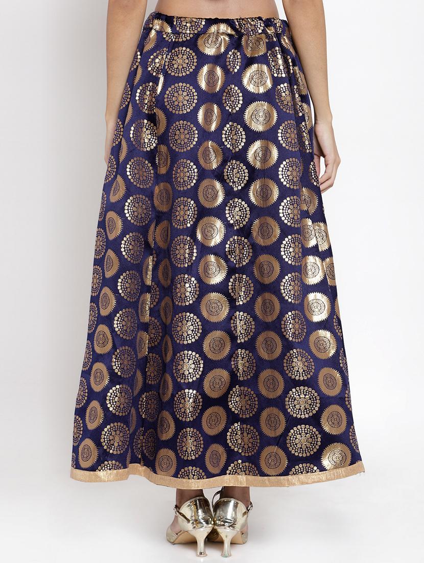 self design long skirt - 16724886 - Zoom Image - 3
