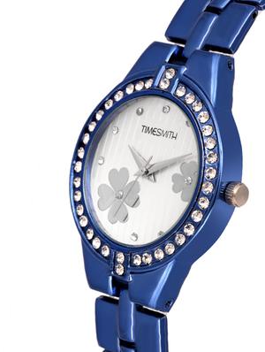 timesmith white dial blue stainless steel strap analog watch for women tsc-051ktd1 - 16724972 - Standard Image - 2
