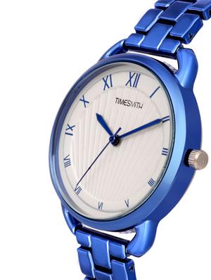 timesmith white dial blue stainless steel strap analog watch for women tsc-055ktd1 - 16724976 - Standard Image - 2