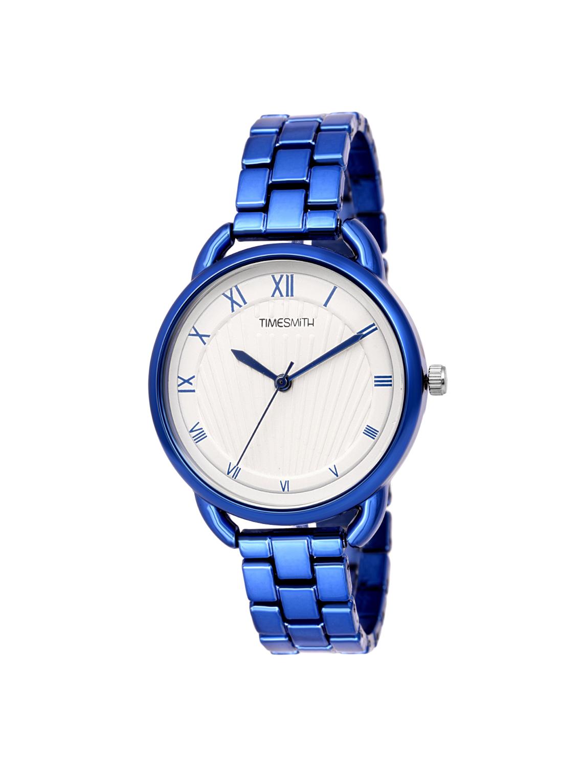 timesmith white dial blue stainless steel strap analog watch for women tsc-055ktd1 - 16724976 - Zoom Image - 1