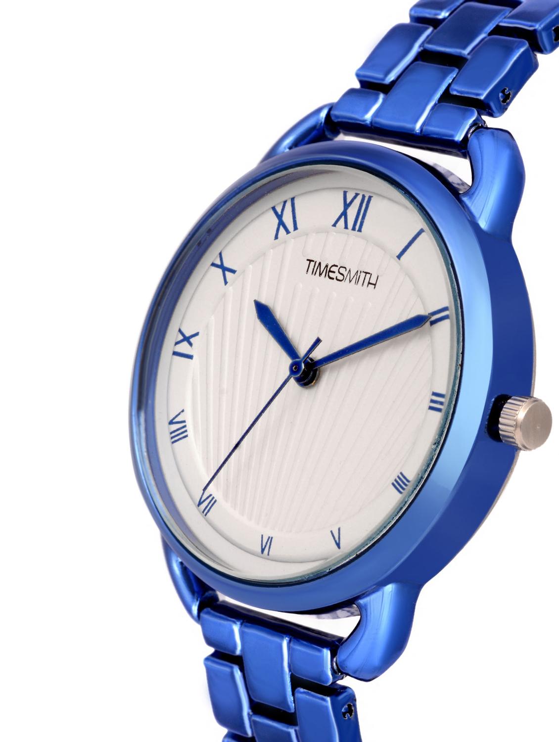 timesmith white dial blue stainless steel strap analog watch for women tsc-055ktd1 - 16724976 - Zoom Image - 2
