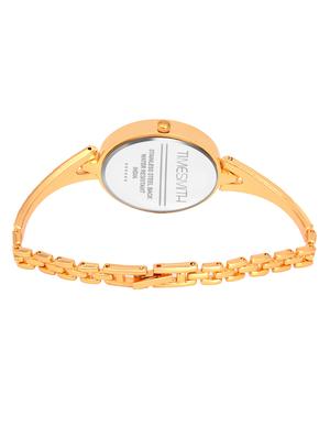 timesmith gold dial gold stainless steel strap analog watch for women tsc-059ktd1 - 16724980 - Standard Image - 3