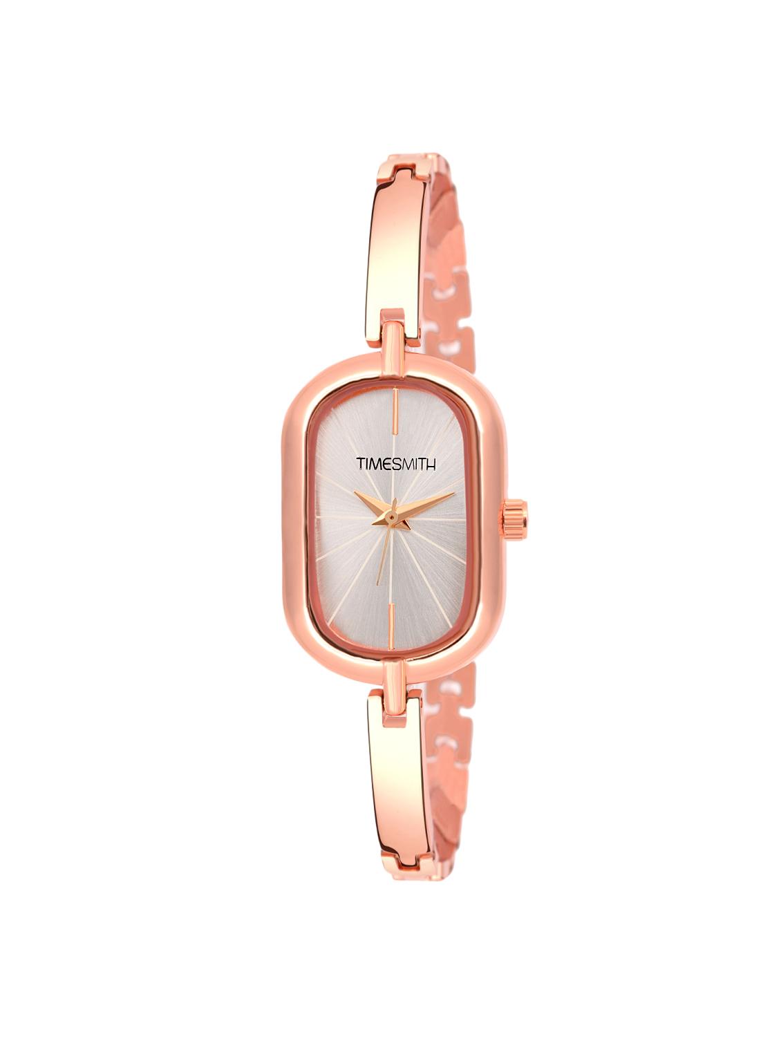 timesmith white dial gold stainless steel strap analog watch for women tsc-066ktd1 - 16724987 - Zoom Image - 1