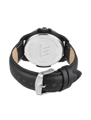 watch me leather day date watch for menktd1 - 16725045 - Standard Image - 3