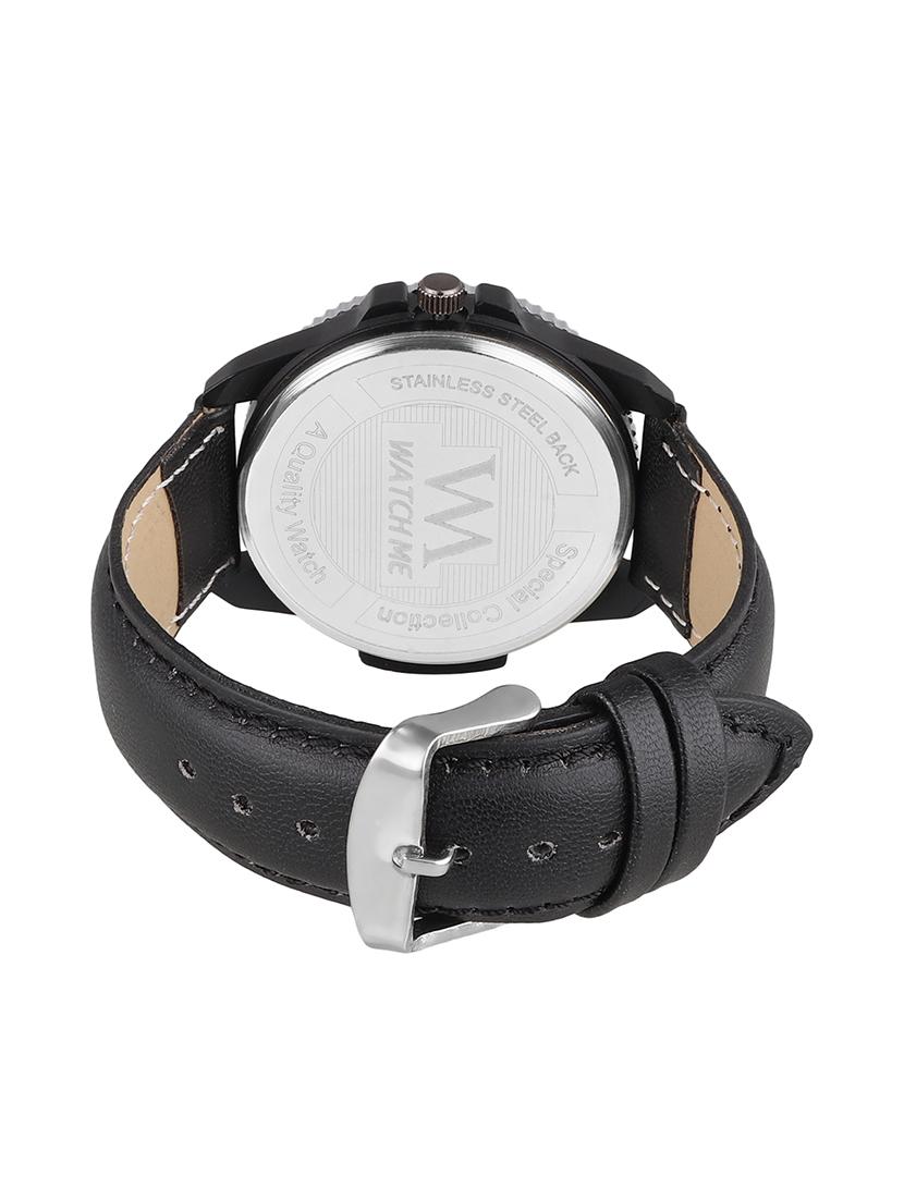 watch me leather day date watch for menktd1 - 16725045 - Zoom Image - 3