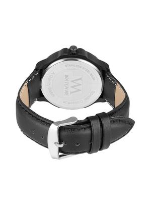 watch me leather day date watch for menktd1 - 16725047 - Standard Image - 3