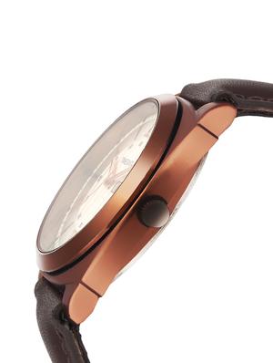 timesmith white dial brown leather strap genuine premium branded day date analog watch for men tsc-021ktd1 - 16725155 - Standard Image - 2
