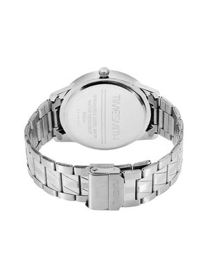 timesmith white dial silver stainless steel metal strap genuine premium branded day date analog watch for men tsc-022ktd1 - 16725156 - Standard Image - 3