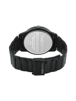 timesmith white dial black stainless steel analog watch for men tsc-044ktd1 - 16725183 - Standard Image - 3