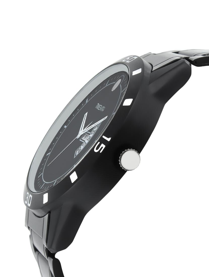 timesmith white dial black stainless steel analog watch for men tsc-044ktd1 - 16725183 - Zoom Image - 2