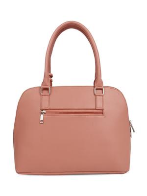 pink leatherette regular handbag - 16726177 - Standard Image - 2