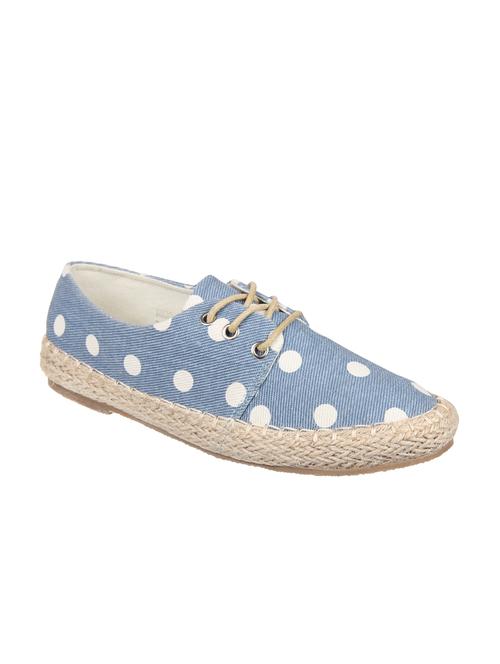 blue lace-up casual shoes - 16726217 - Standard Image - 1