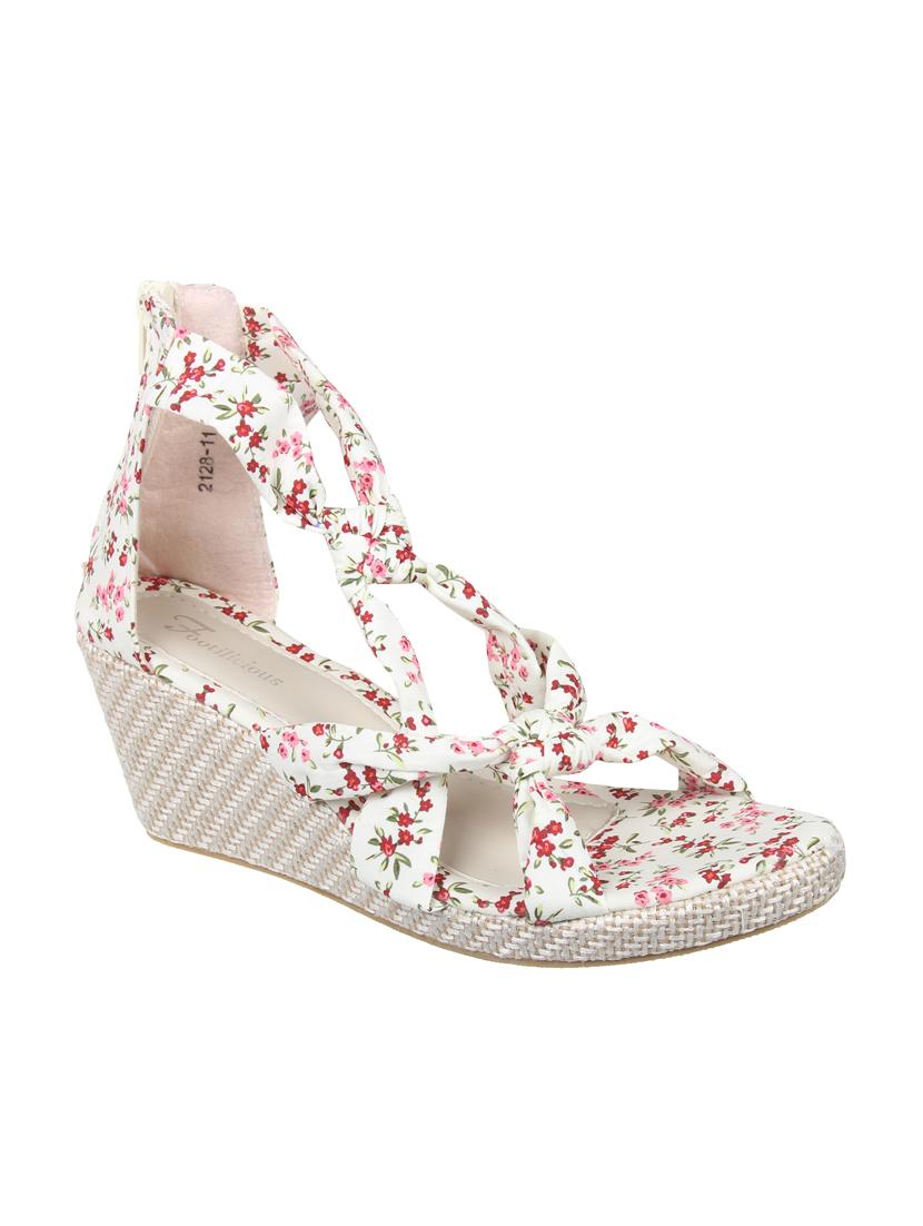 white closed back wedges - 16726269 - Zoom Image - 1