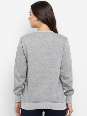 lace up neck graphic sweatshirt - 16726872 - Standard Image - 3
