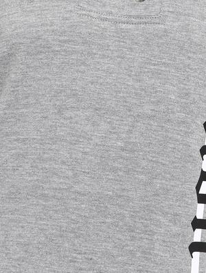 lace up neck graphic sweatshirt - 16726872 - Standard Image - 4