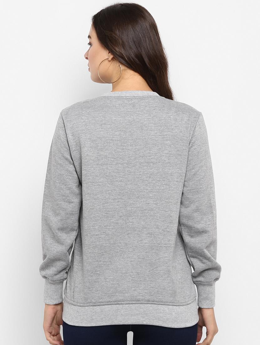 lace up neck graphic sweatshirt - 16726872 - Zoom Image - 3
