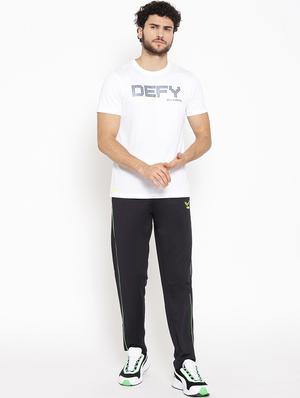 navy blue side striped full length track pant - 16727000 - Standard Image - 4