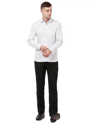white solid casual shirt - 16728670 - Standard Image - 4