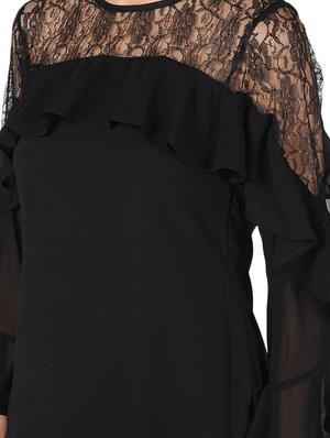 solid ruffled straight kurta - 16728750 - Standard Image - 4