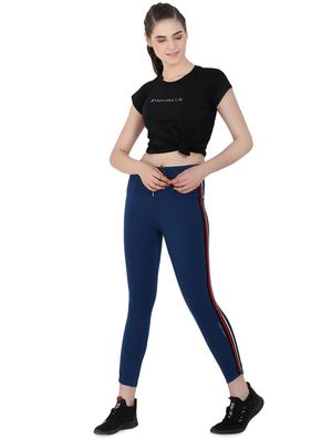 drawstring waist side taped track pant - 16729819 - Standard Image - 4
