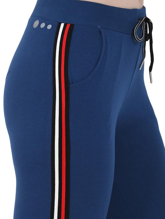 drawstring waist side taped track pant - 16729819 - Zoom Image - 5