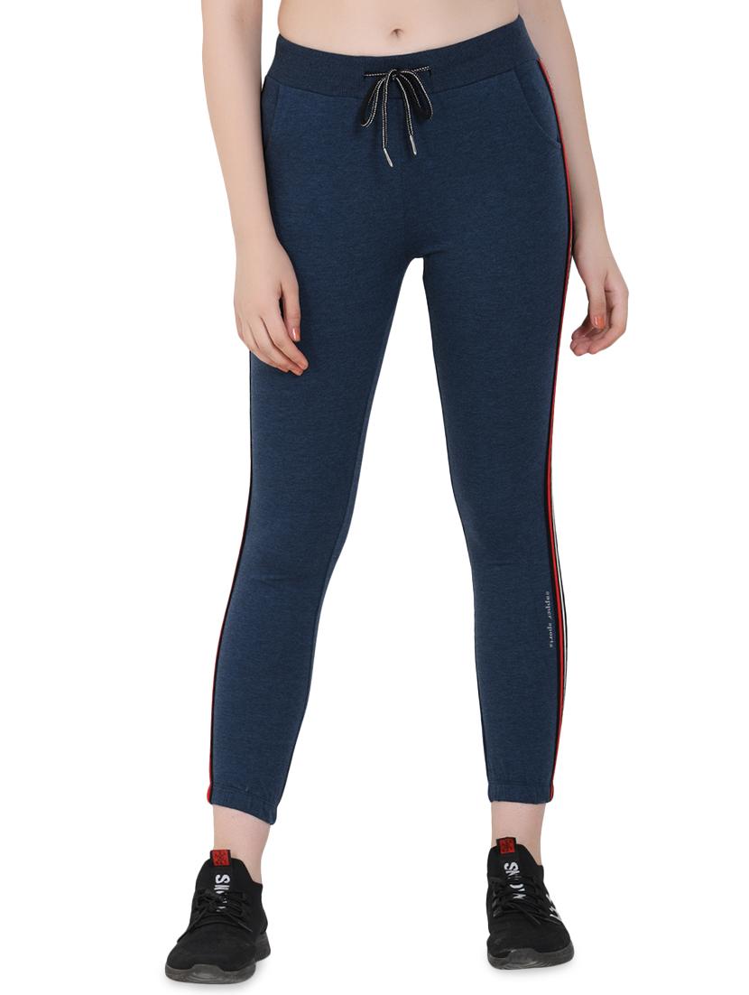 drawstring waist side taped track pant - 16729821 - Zoom Image - 1