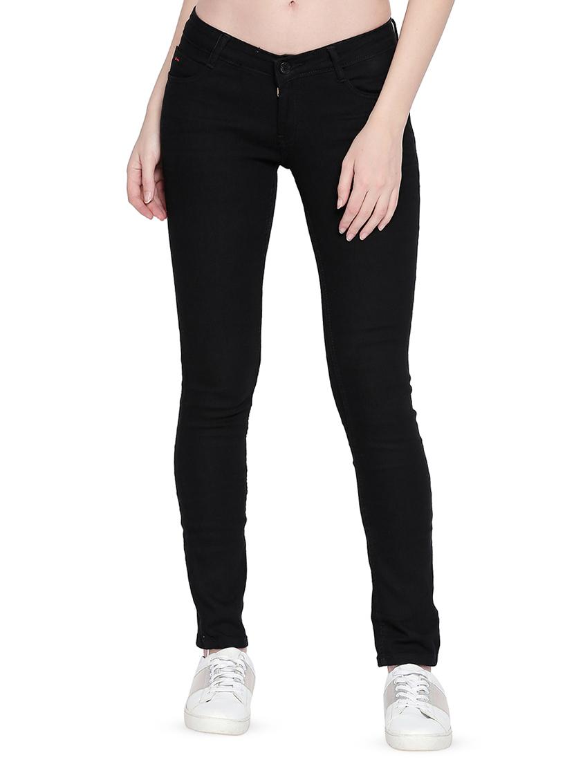 skinny fit solid jeans - 16729856 - Zoom Image - 1