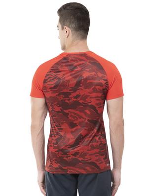 red printed raglan t-shirt - 16730303 - Standard Image - 3