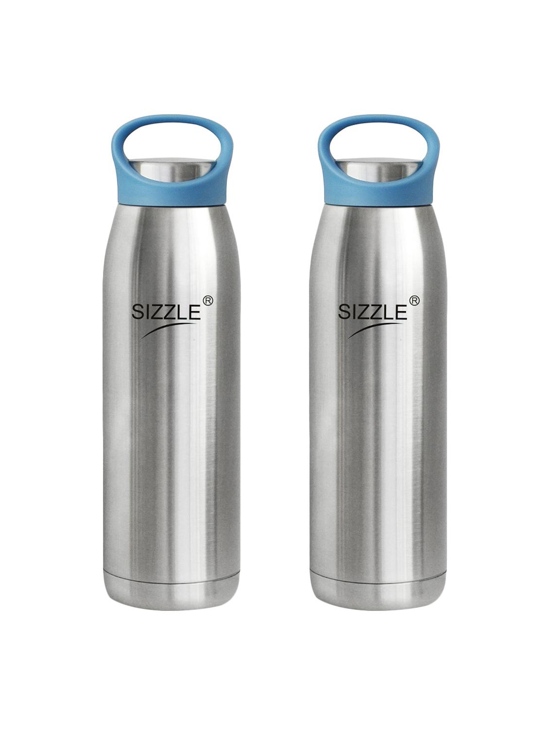 sizzle stainless steel leak proof water bottle set of 2 - 16730742 - Zoom Image - 1