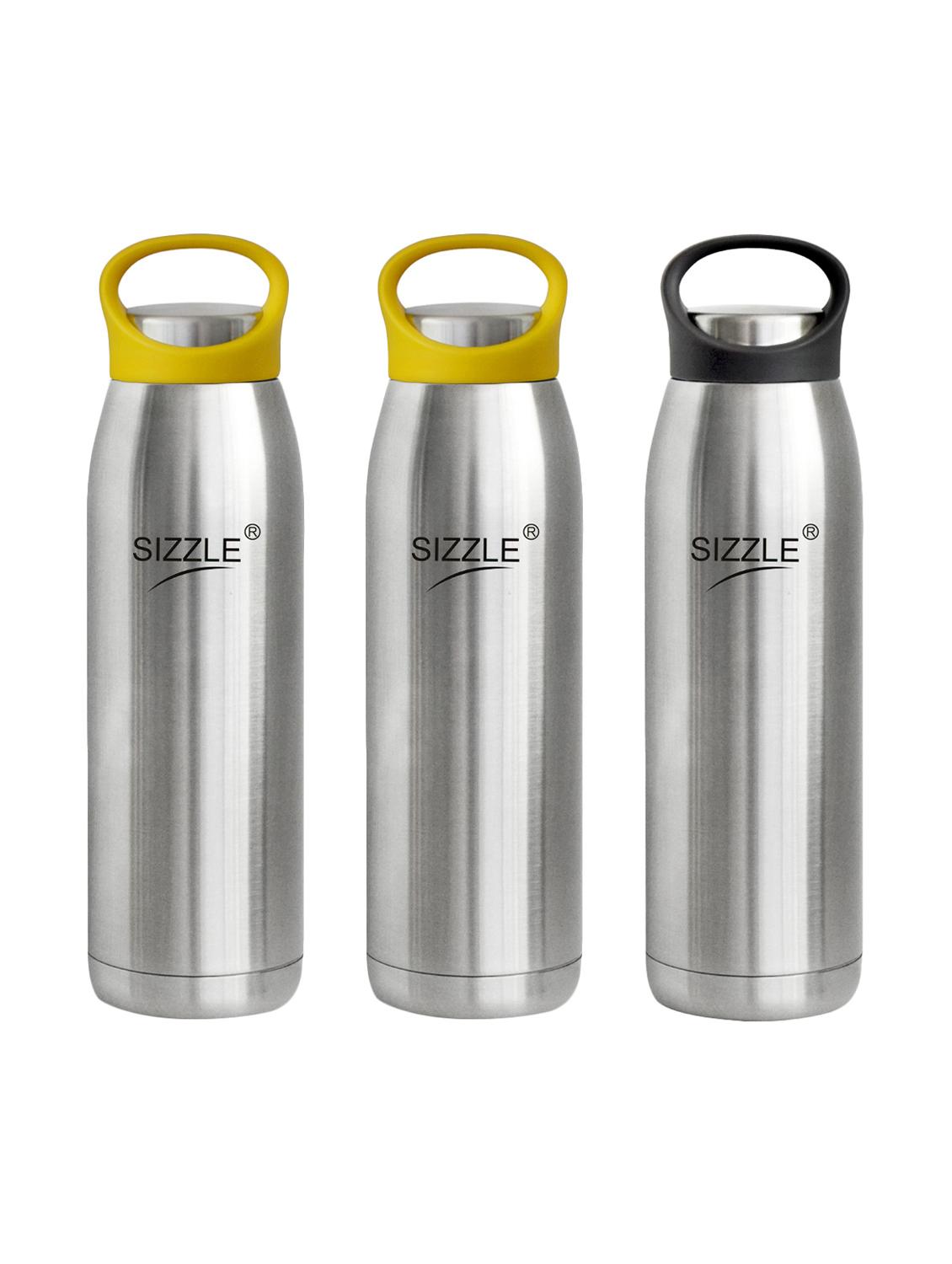 sizzle stainless steel leak proof water bottle set of 3 - 16730748 - Zoom Image - 1