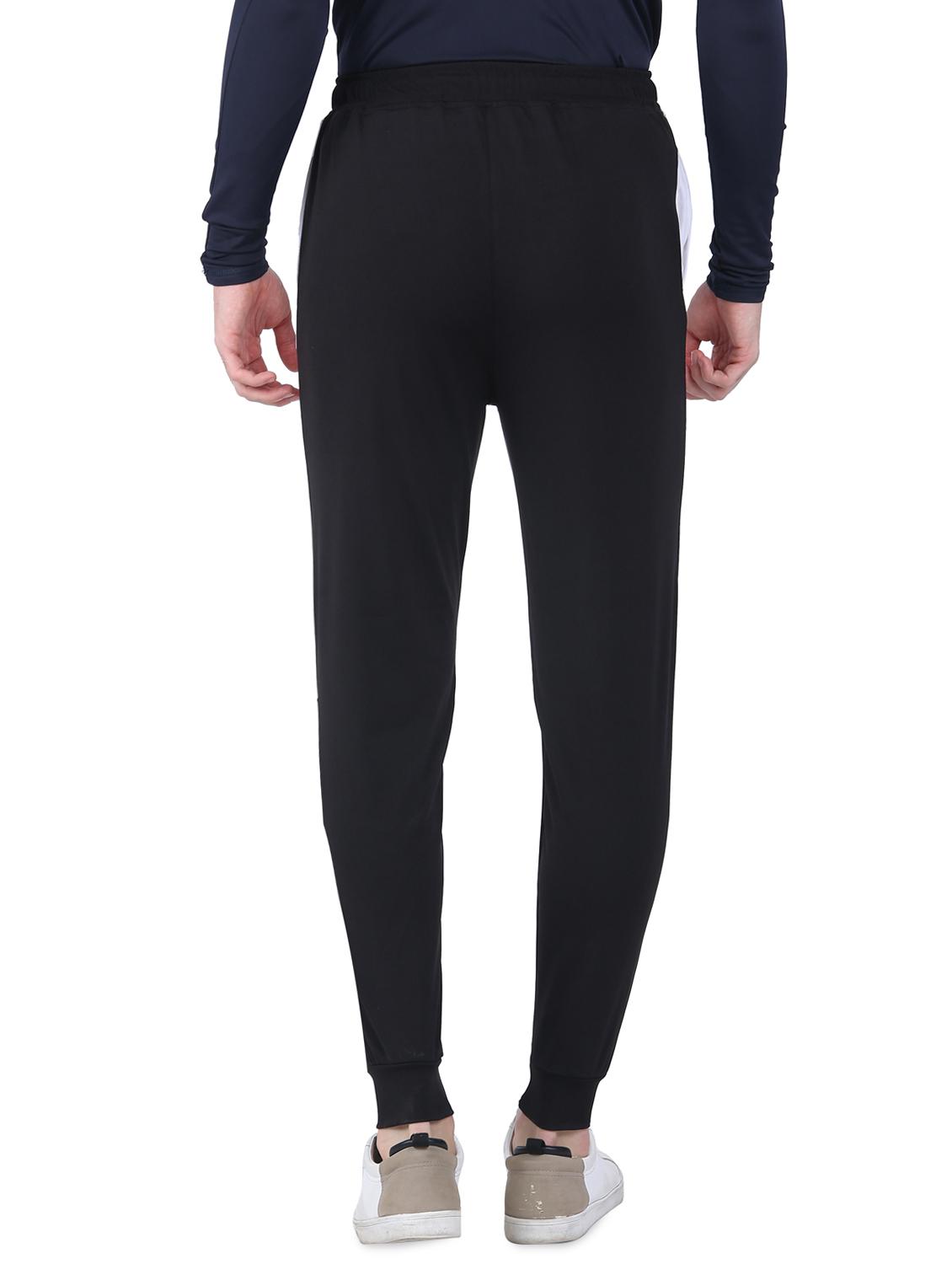 black color block ankle length track pant - 16731001 - Zoom Image - 3