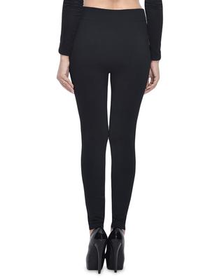 solid woolen legging - 16734109 - Standard Image - 3