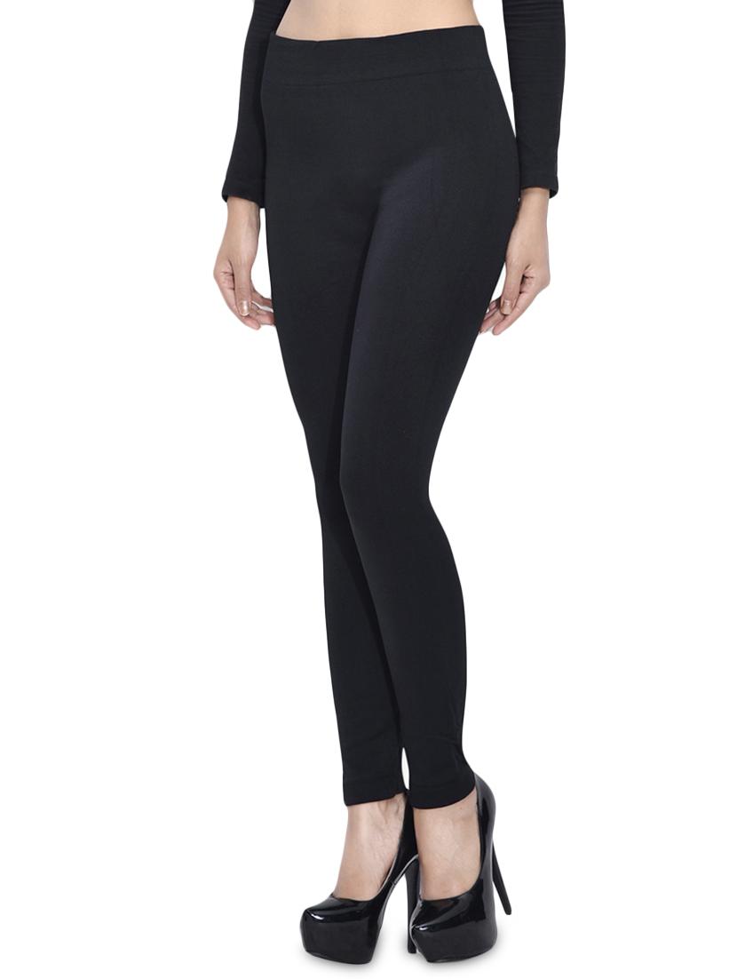 solid woolen legging - 16734109 - Zoom Image - 2