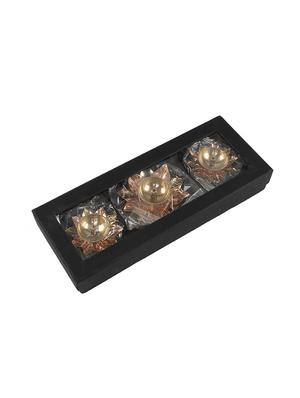 brass diya for diwali celebration with pack of 3 - 16734126 - Standard Image - 2