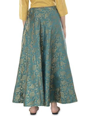 self design flared skirt - 16734131 - Standard Image - 3