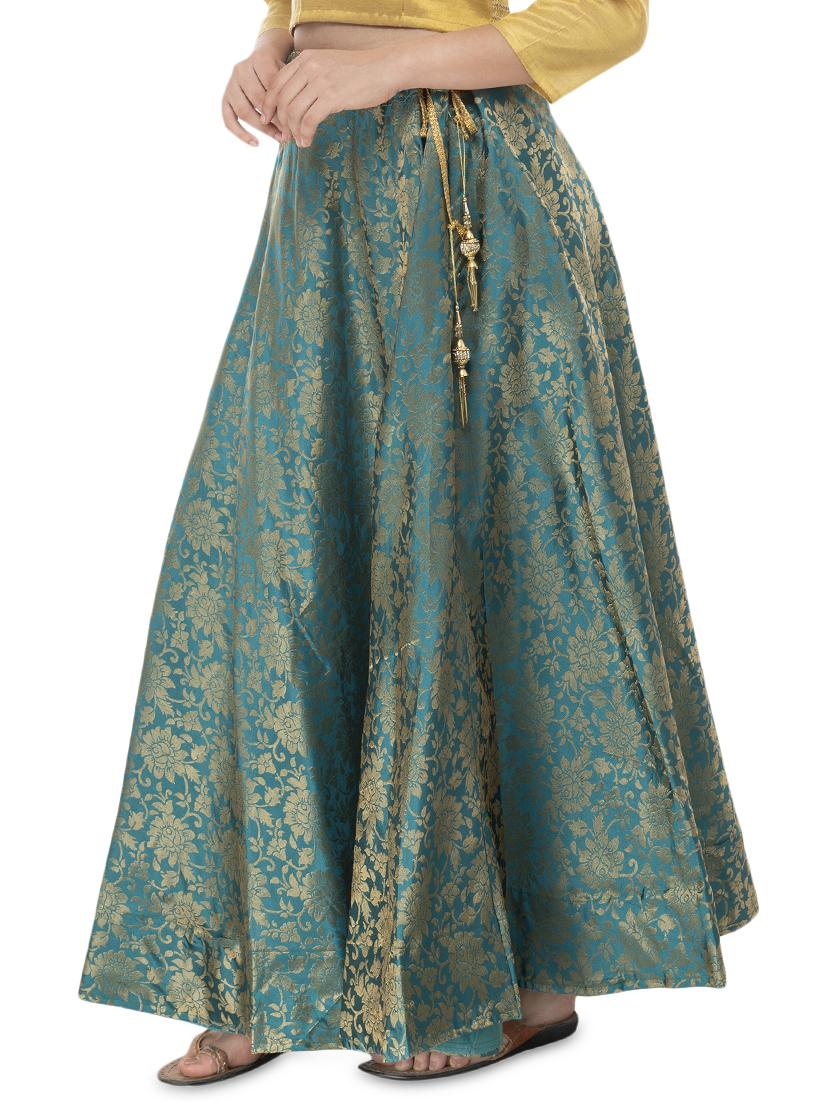 self design flared skirt - 16734131 - Zoom Image - 2
