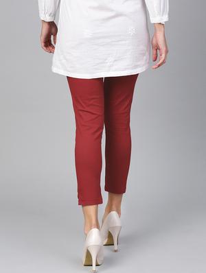 solid tapered tapered pant - 16734548 - Standard Image - 3